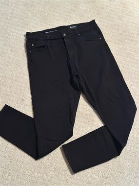 AG Farrah Black High Rise Skinny Ankle Jeans